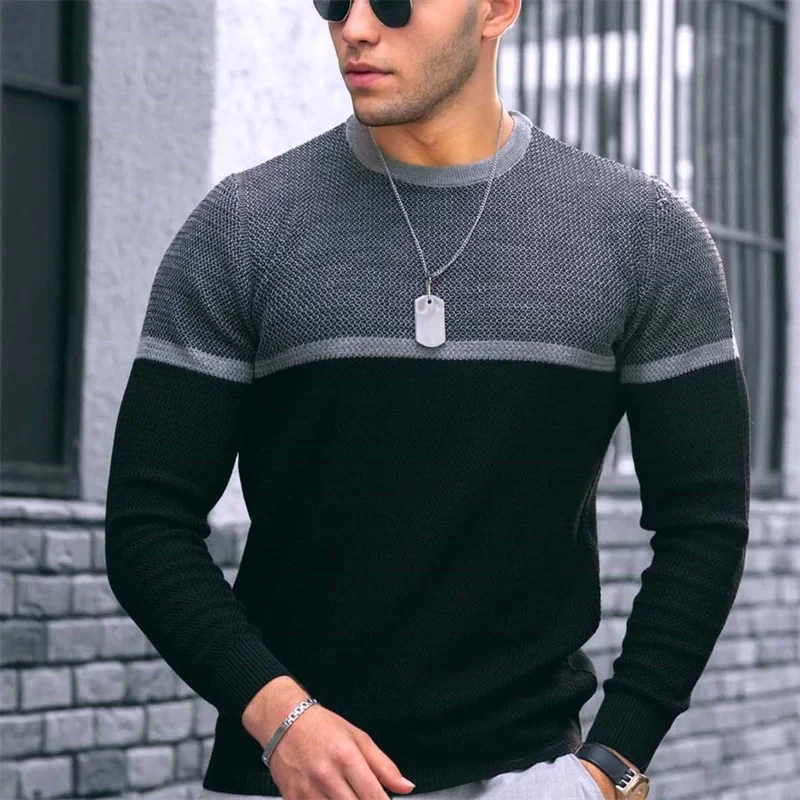 Men's Round Neck Casual Trendy Top